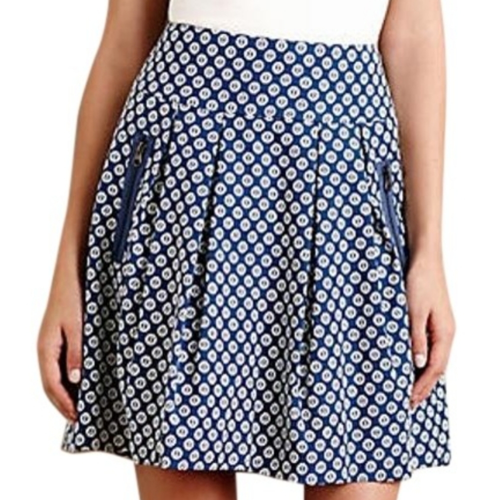 Anthropologie Maeve Fourth Street Swing Skirt